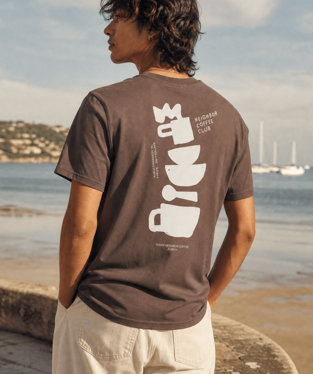 Coffee Club Stack Tee (Mocha)