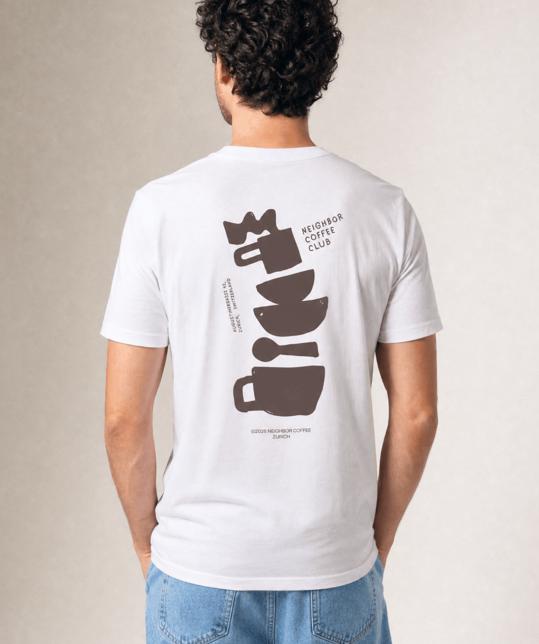 Coffee Club Stack Tee (Milk)