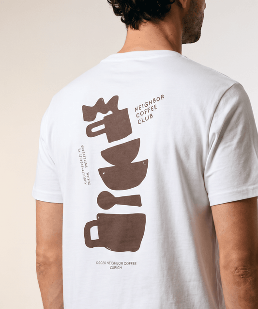 Coffee Club Stack Tee (Milk)